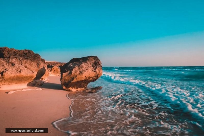 ساحل جزیره کیش